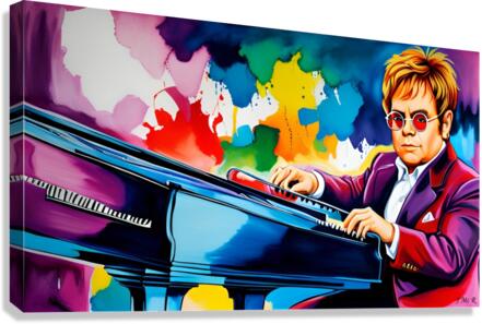 Pianist Canvas Print