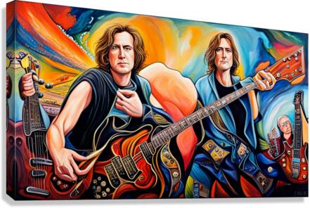 Just before Live Canvas Print