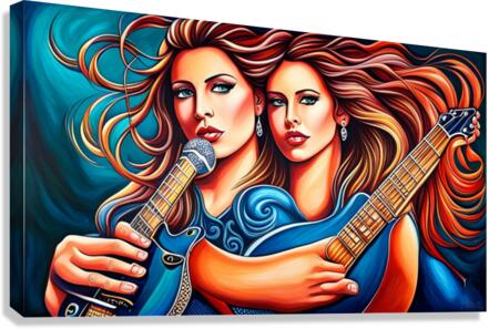 Miss Prog Canvas Print