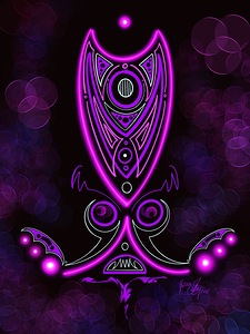 Purple Martian