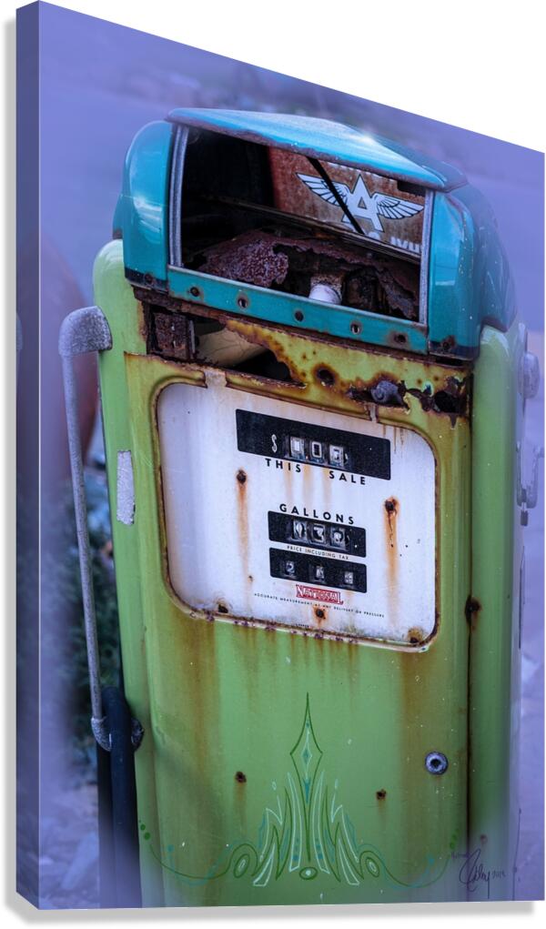 Low Fuel Canvas Print
