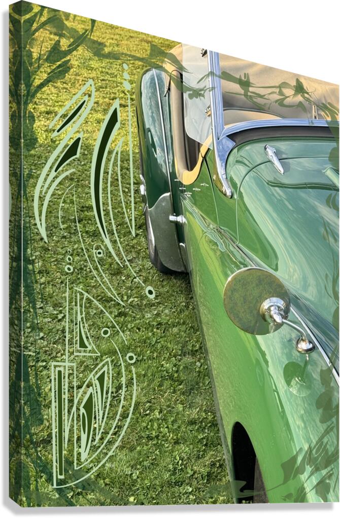 Go Green Canvas Print