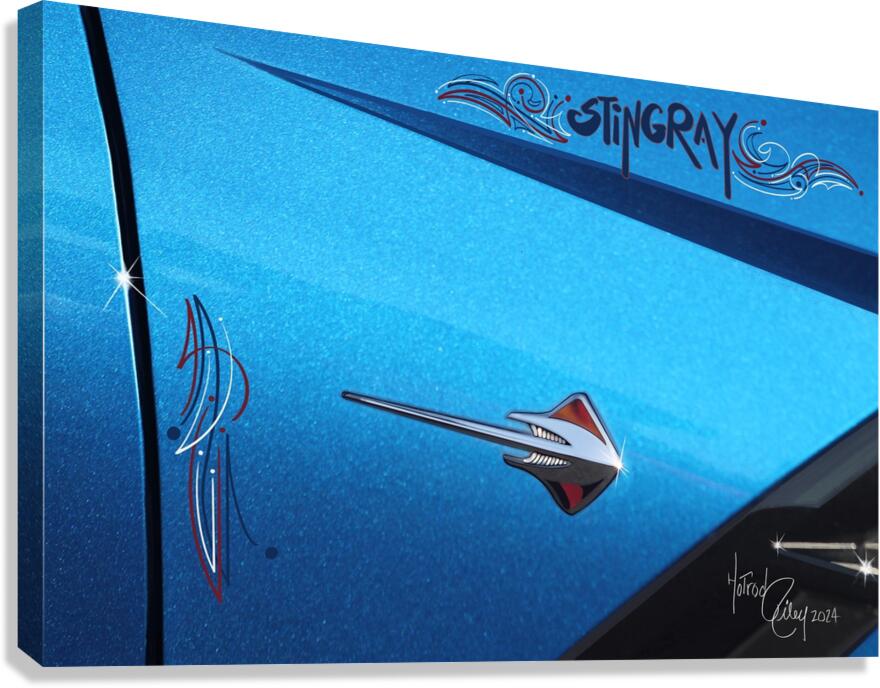 Stingray Canvas Print