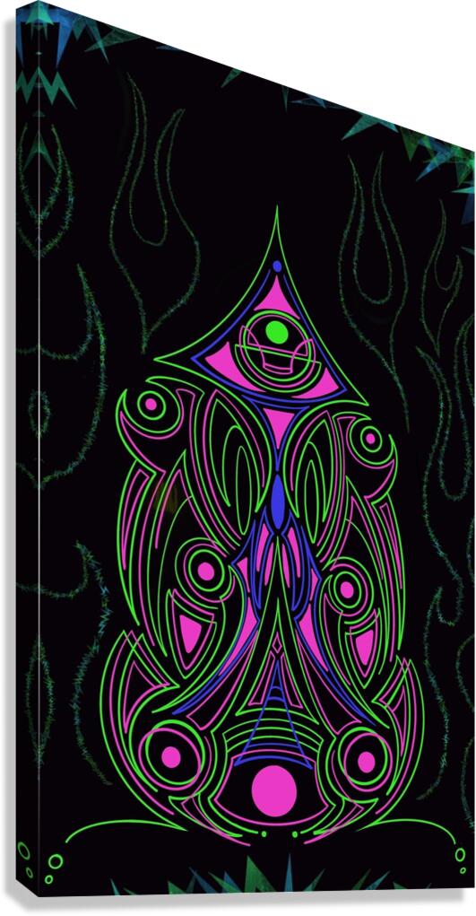 Green Gone Wild Canvas Print