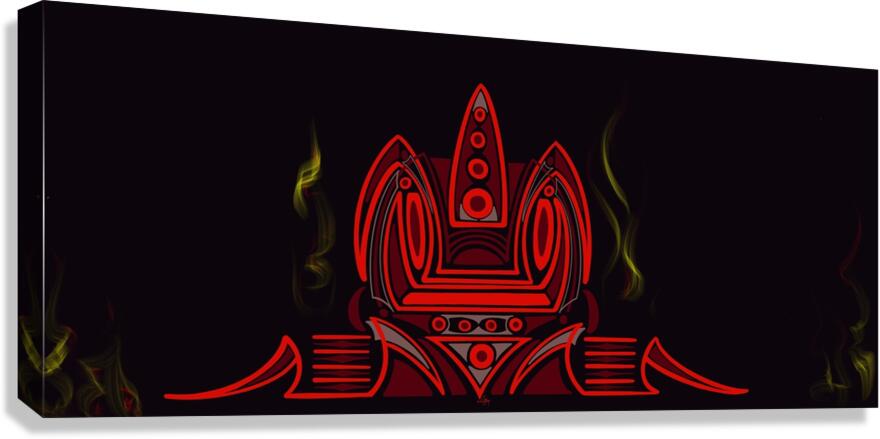 Ratrod Red Canvas Print