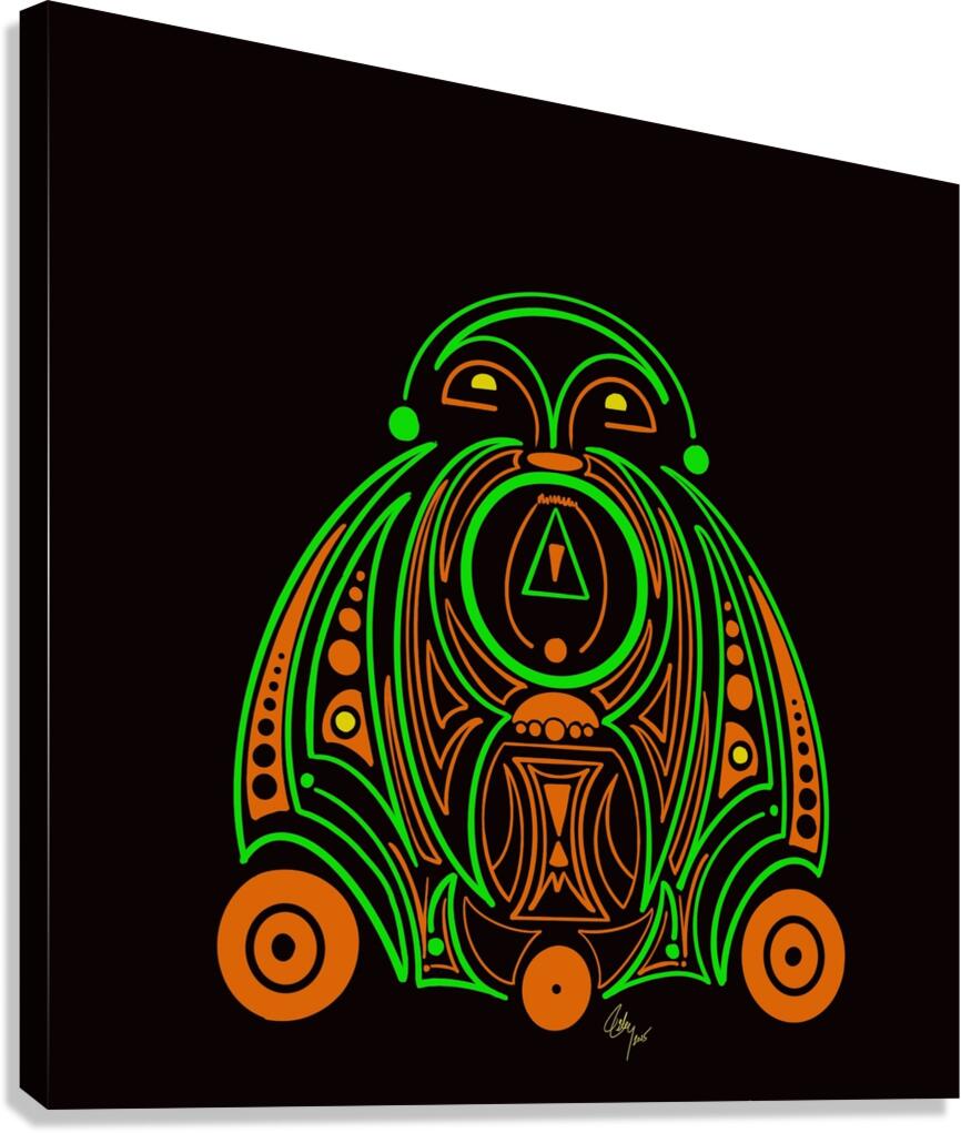 Orange U Special Canvas Print