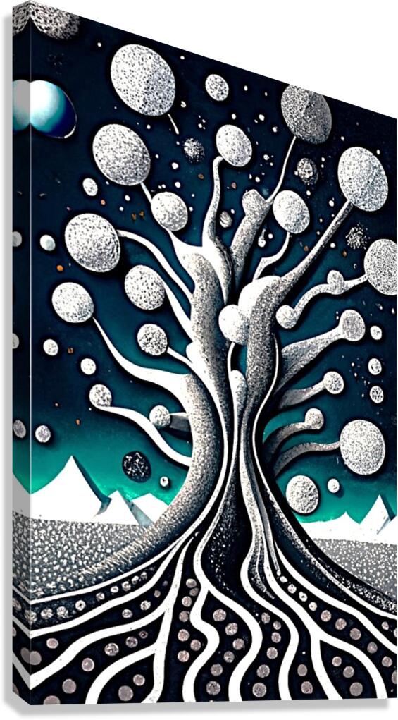 Root Tree Canvas Print