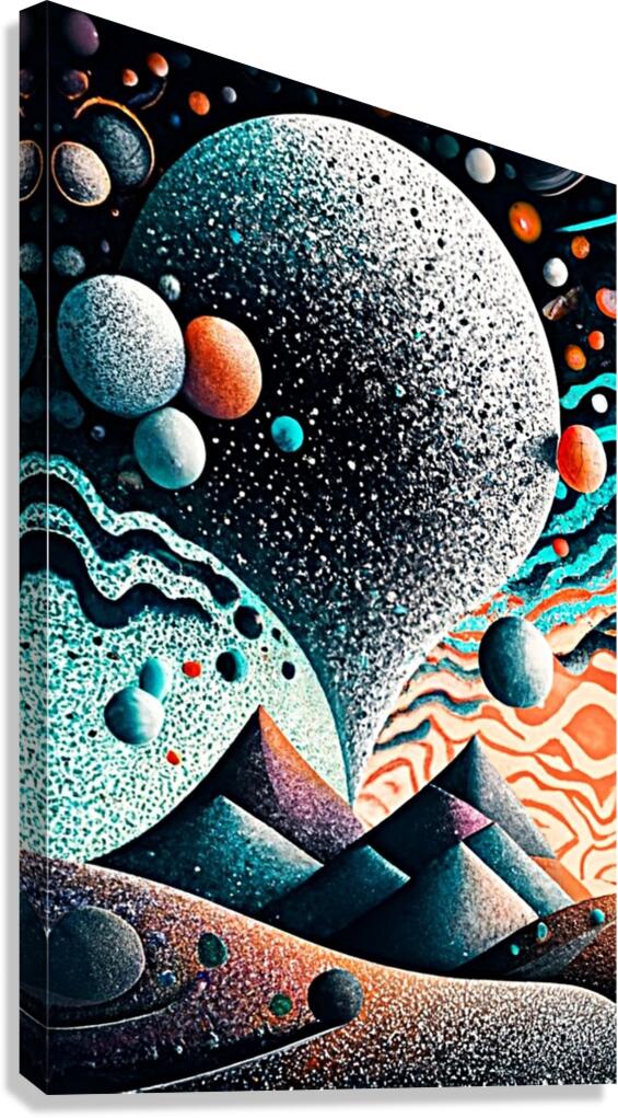 Beyond Mountain Canvas Print