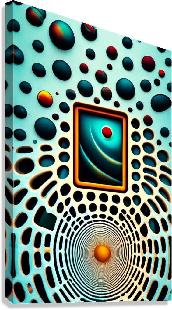 Mirror Web Canvas Print