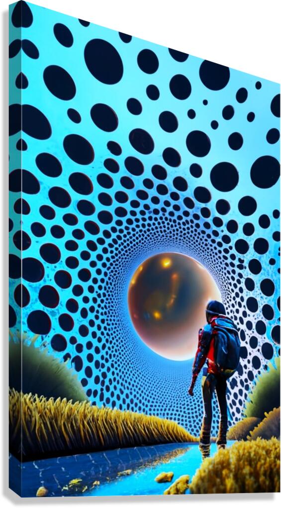 Cosmo Man Canvas Print
