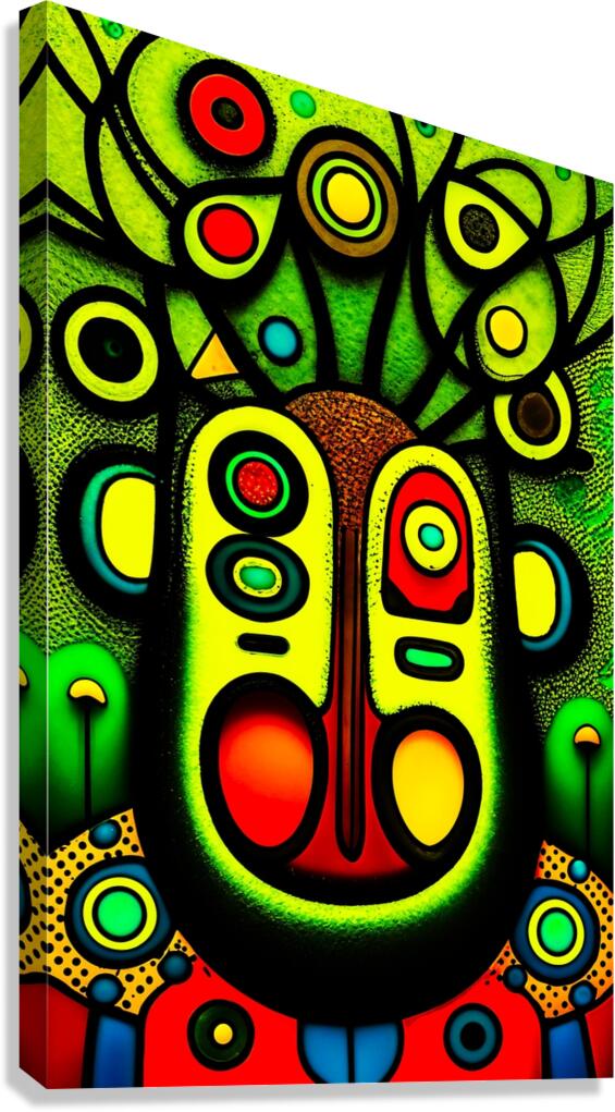 Viking Ape Canvas Print