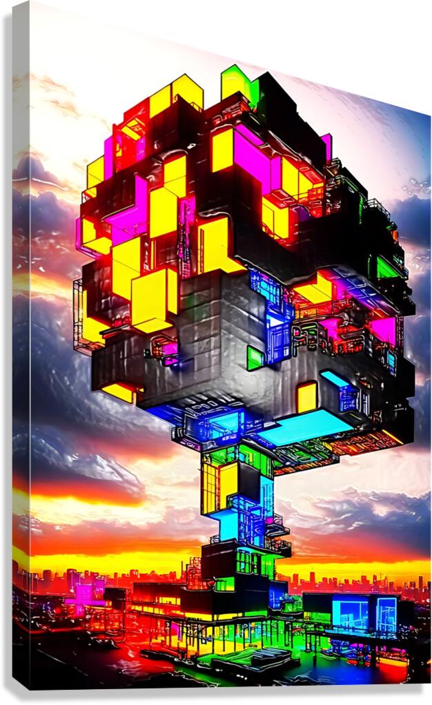 High Tower Canvas Print