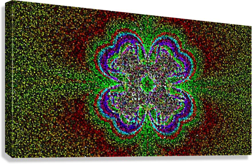 Bullets Trail Canvas Print