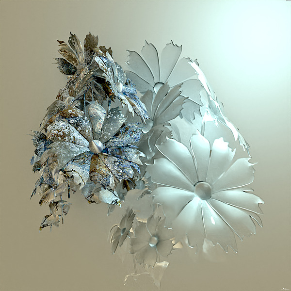 Floral Composition P120  Print