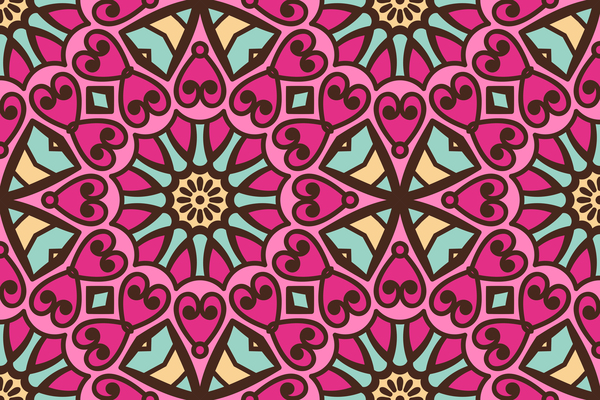 simple background with geometric elements Print