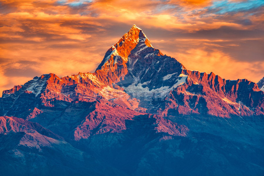 NEPAL HIMALAYA & THE ALPS 写真集 Himalayan Mountains of Nepal - Jim Block Photography