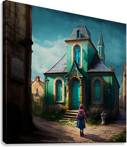 Questionnement Canvas Print