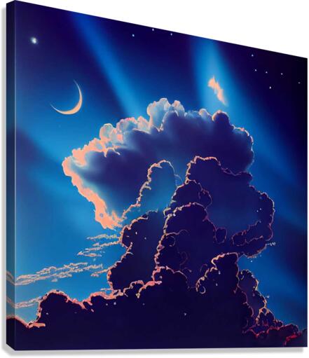 Orage Canvas Print