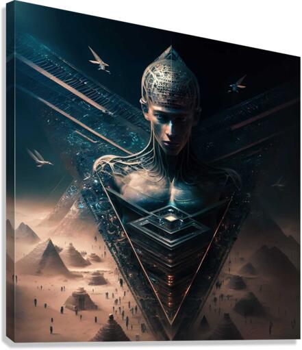 Pharaon Canvas Print
