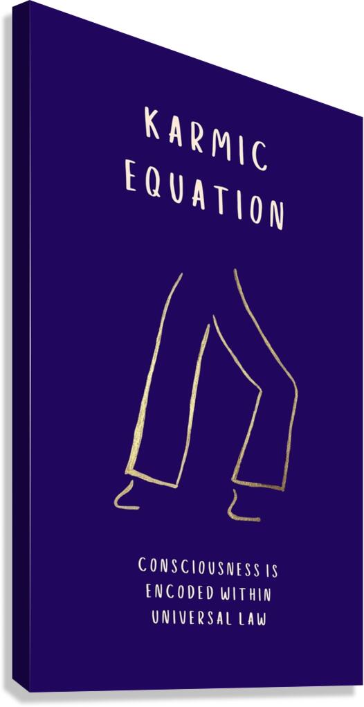 Karmic Equation Canvas Print