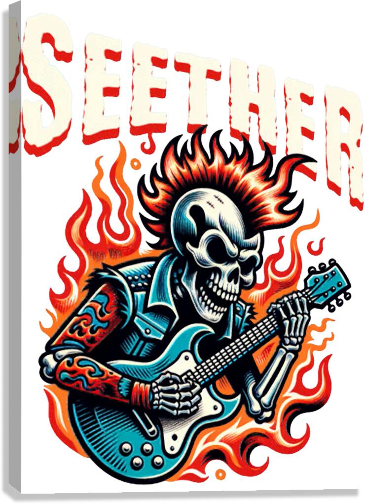 Seether 11 Canvas Print