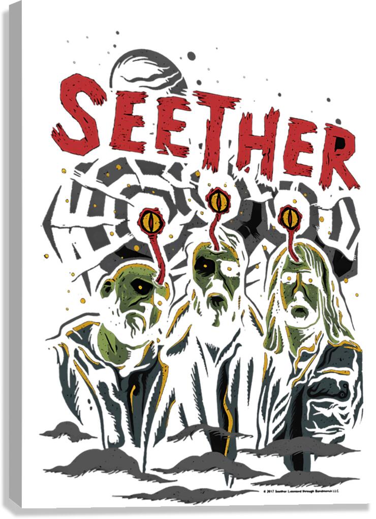 Seether 16 Canvas Print