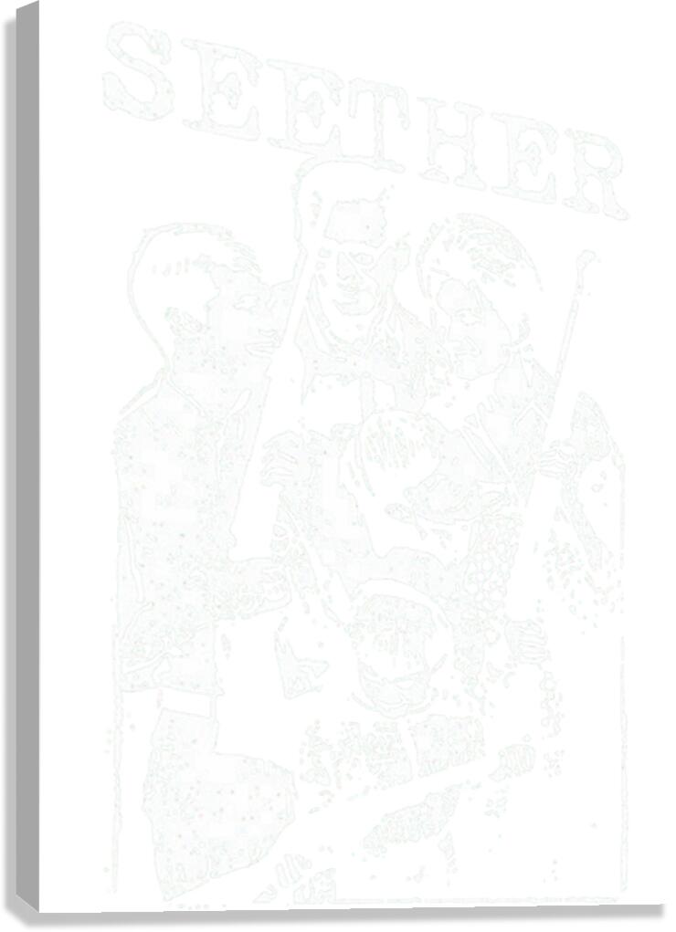Seether 37 Canvas Print