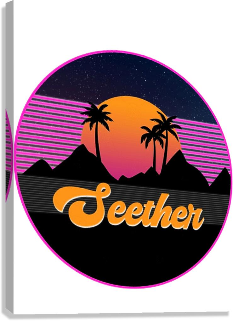 Seether 40 Canvas Print