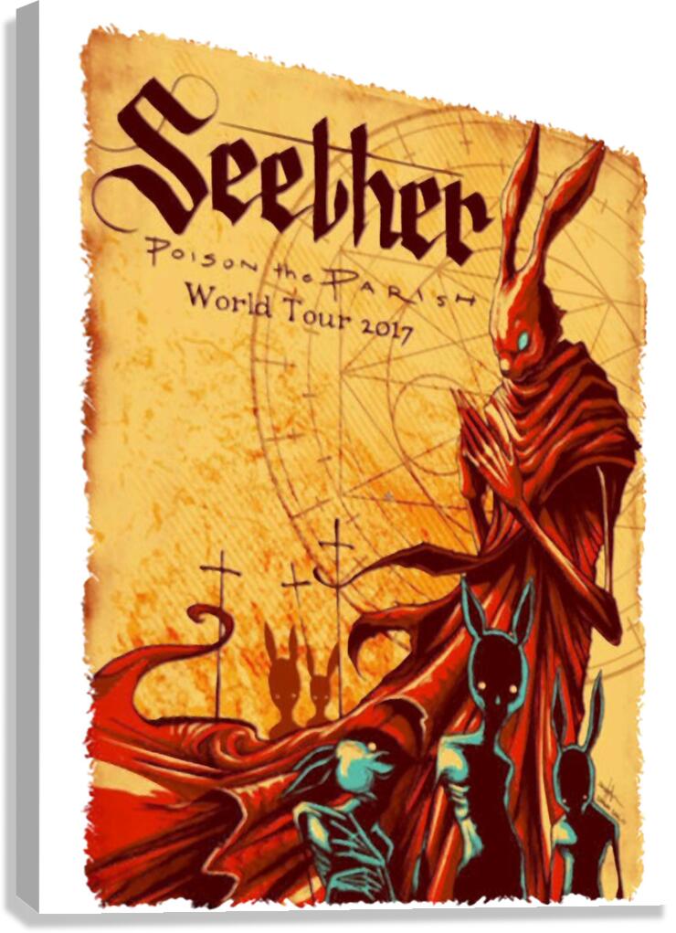 Seether 45 Canvas Print