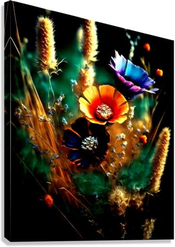 Wild Flowers Canvas Print