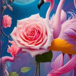Flamingo Garden