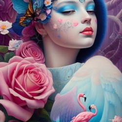 Flamingo Lady