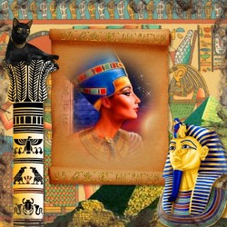 Nefertiti And Tutankhamun