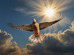 Beautiful elegant eagel