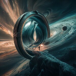 infinite vastness in space