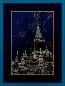 TEMPLE IN BANGKOK - BANGKOK THAILAND