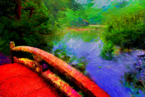 JAPANESE MOON BRIDGE  01 