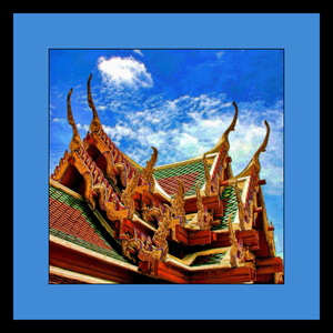 ROOFTOPS OF THAILAND B