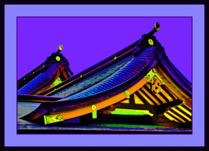 JAPANESE RAINBOW ROOF - PURPLE