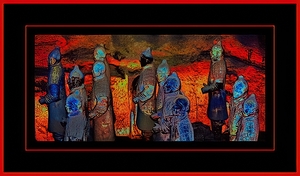 TERRACOTTA WARRIORS IN XIAN CHINA 