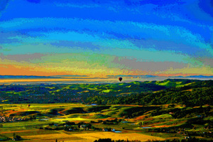 LES MAYERS PUZZLE COLLECTION - CALIFORNIA NAPPA VALLEY VINYARDS 01