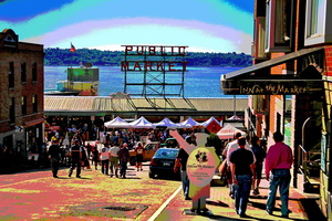 PUZZLE COLLECTION - PIKE PLACE MARKET  - SEATTLE - WASHINGTON