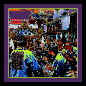 THE SANJA MATSURI FESTIVAL IN TOKYO JAPAN