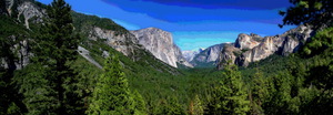 YOSEMITE  NATIONAL PARK - TUNNEL VIEW 