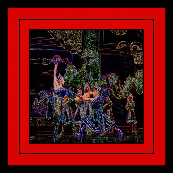 DANCING WITH DRAGONS   Print