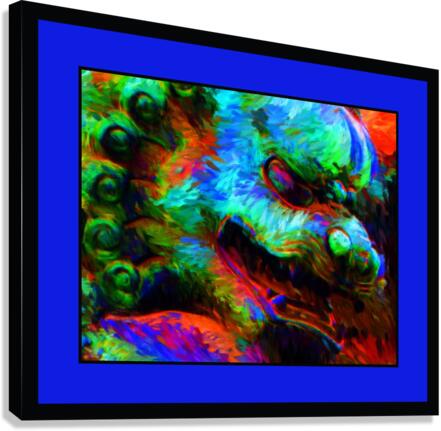 GUARDIAN OF EMPERIORS IN THE FORBIDDEN CITY - BEIJING CHINA Canvas Print