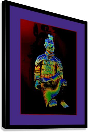 KNEELING ARCHER - A TERRACOTTA WARRIOR IN XIAN CHINA Canvas Print