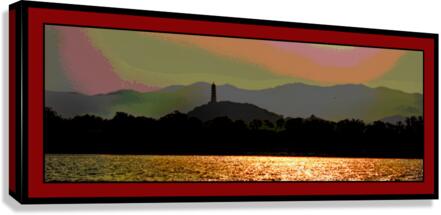 KUNMING LAKE AT THE SUMMER PALACE  Canvas Print