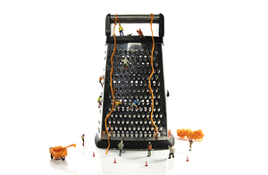 little world climbing the grater