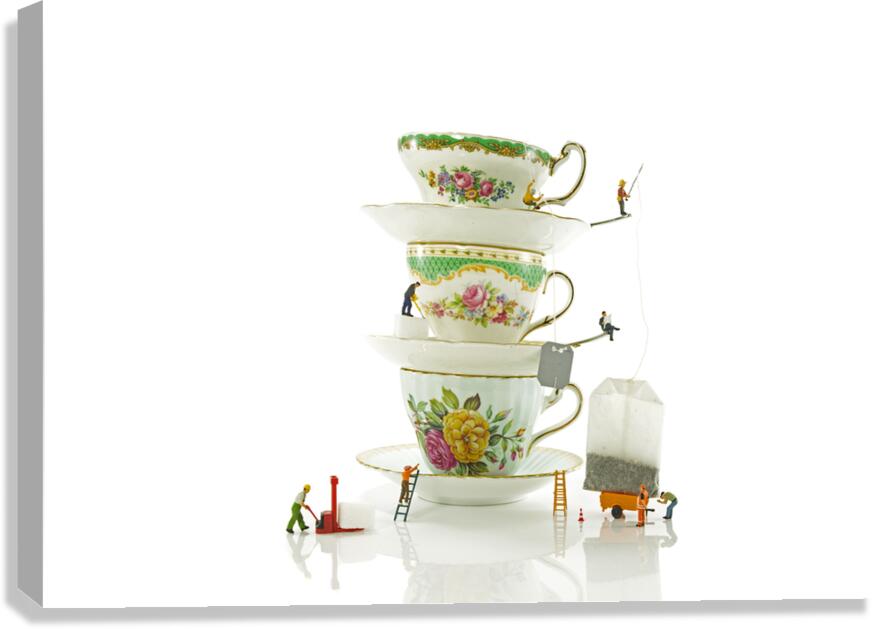 high tea Canvas Print
